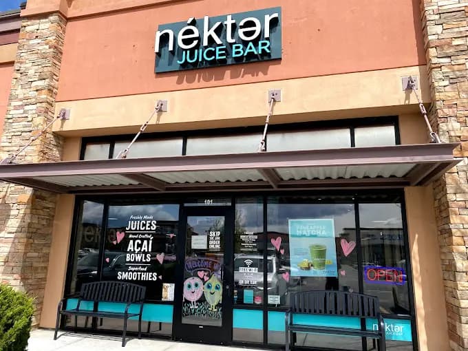 Store front of Nekter Juice Bar